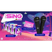 Sony PlayStation 5 - Let's Sing 2025 mit deutschen Hits + 2 Mikrofone