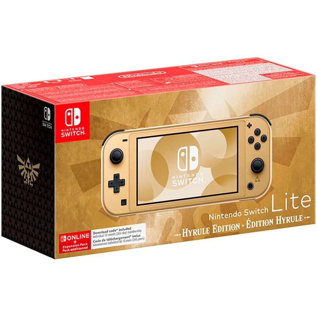 Nintendo Switch Lite Konsole - Hyrule Edition - mit OVP