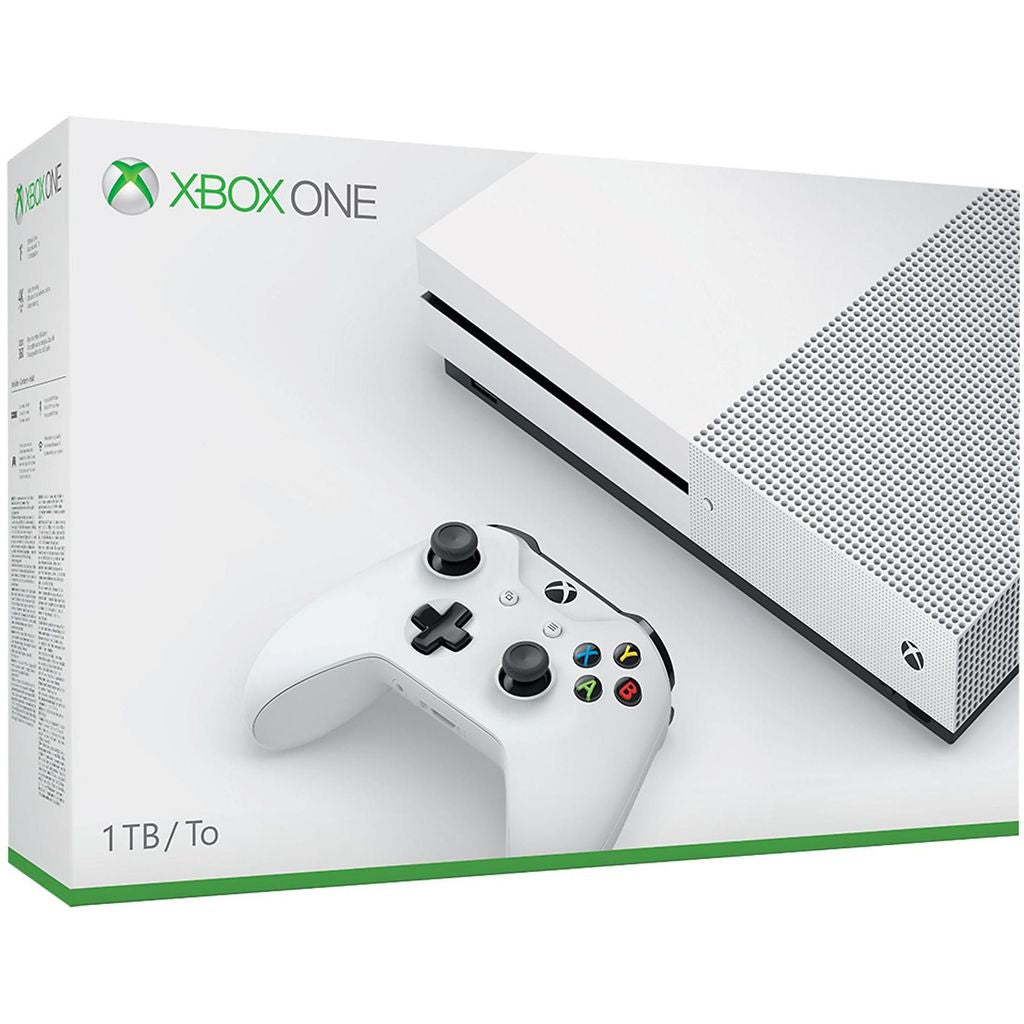 Microsoft Xbox One S - Konsole - 1TB - 1 Original Controller - Weiß - mit OVP