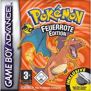 Nintendo Game Boy Advance - Pokémon Feuerrote Edition mit Wireless Adapter
