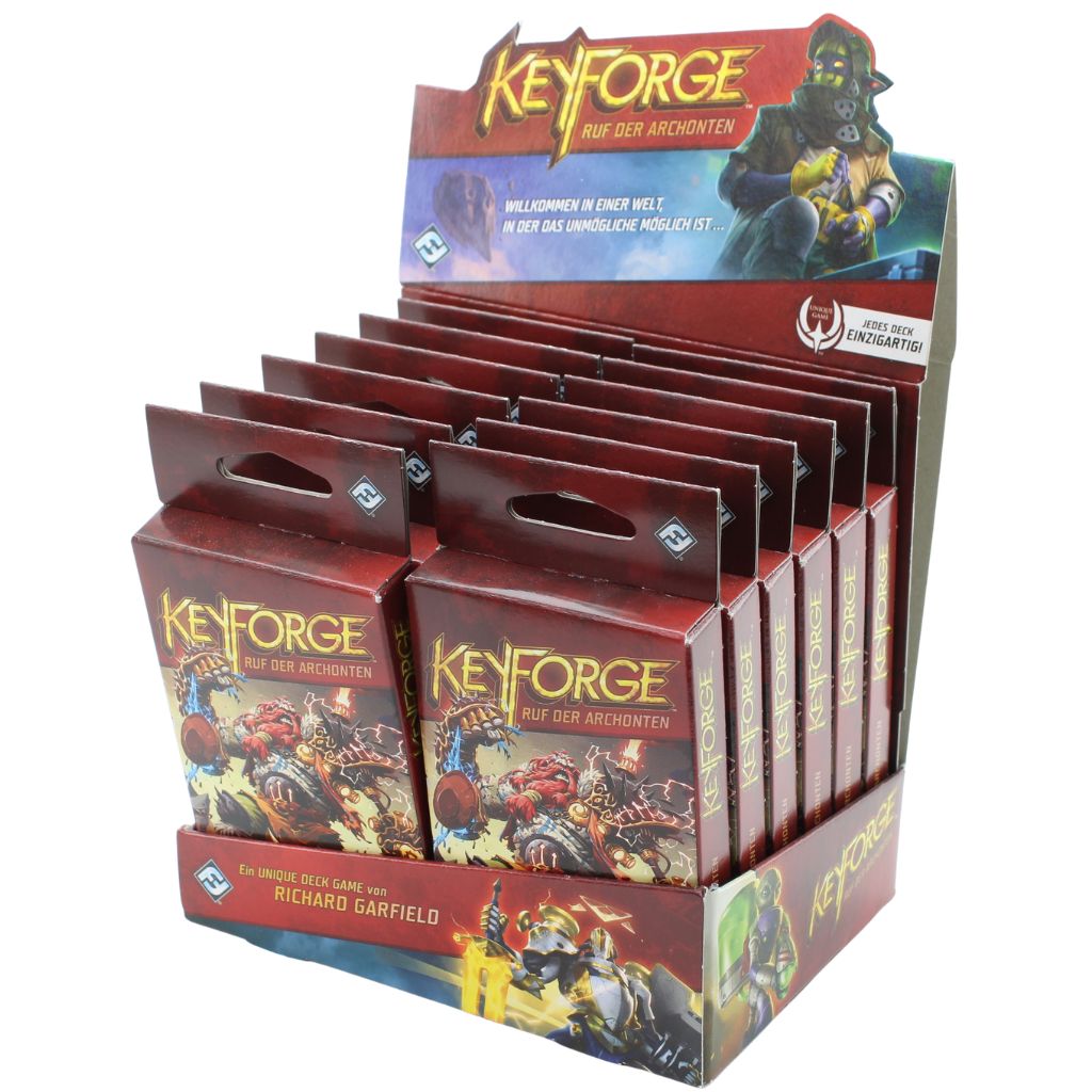 Keyforge - Display 12x Ruf der Archonten Erweiterung Archon - Deutsch - Neu
