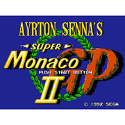 Sega Mega Drive - Ayrton Senna's Super Monaco GP II
