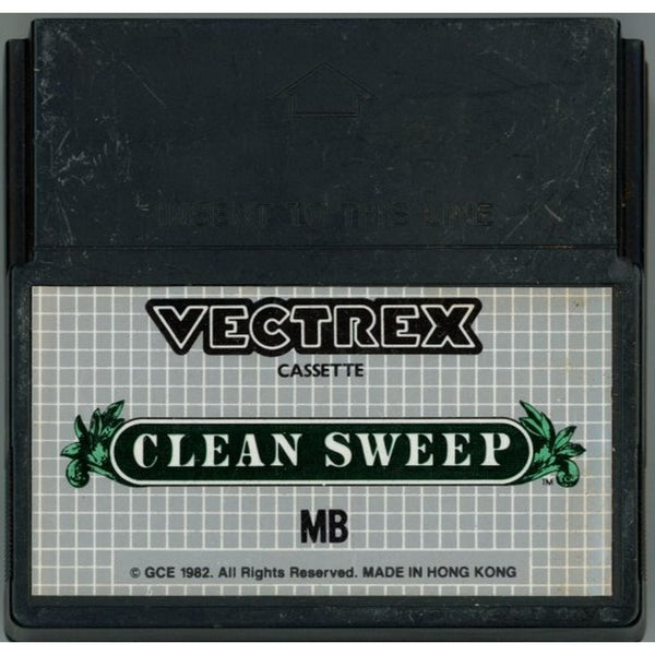 MB Vectrex - Clean Sweep - nur Modul