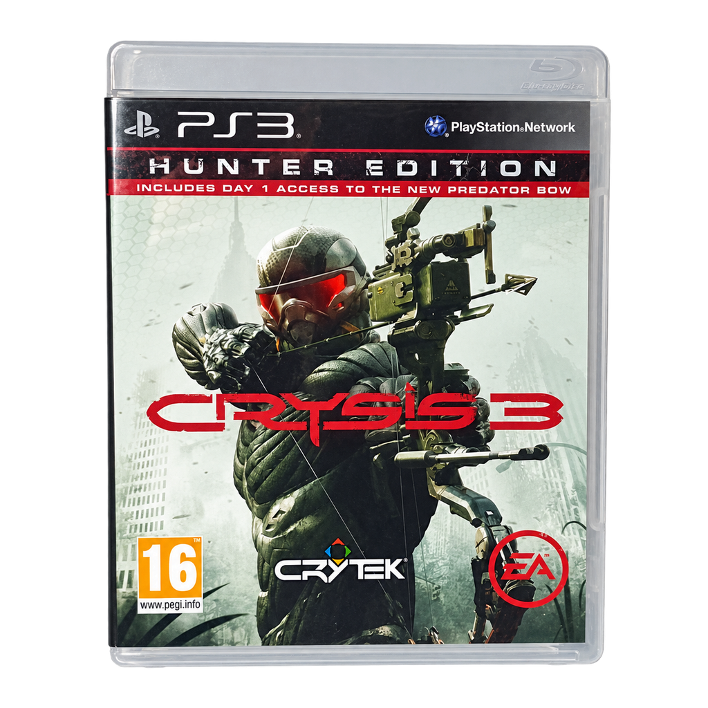 Sony PlayStation 3 - Crysis 3 Hunter Edition, PEGI-Cover