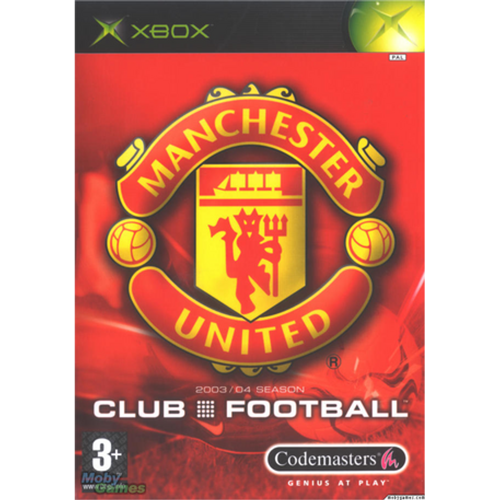 Cover: Microsoft Xbox - Club Football: Manchester United - ENG