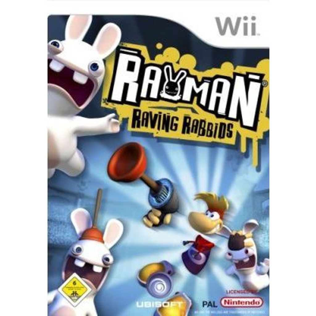 Cover: Nintendo Wii - Rayman Raving Rabbids