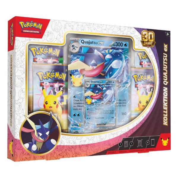 Pokémon - 30 Jahre - Quajutsu-ex Kollektion