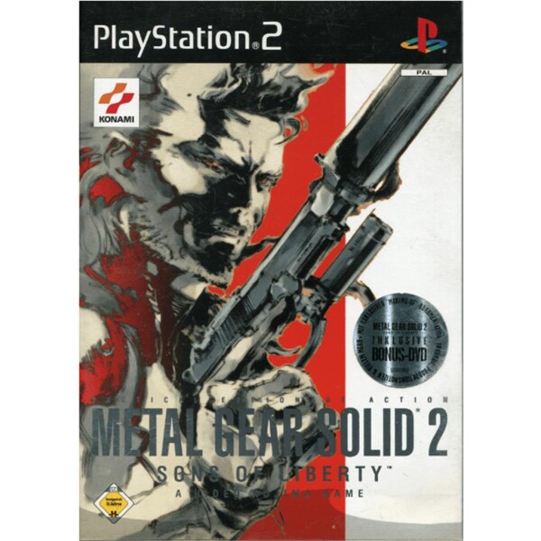 PS2 PlayStation 2 - Metal Gear Solid 2: Sons of Liberty - mit OVP