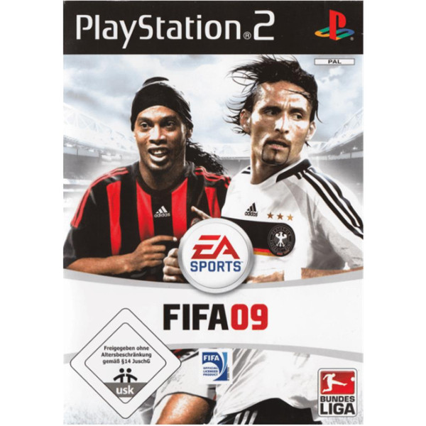 PS2 PlayStation 2 - FIFA 09 - nur CD