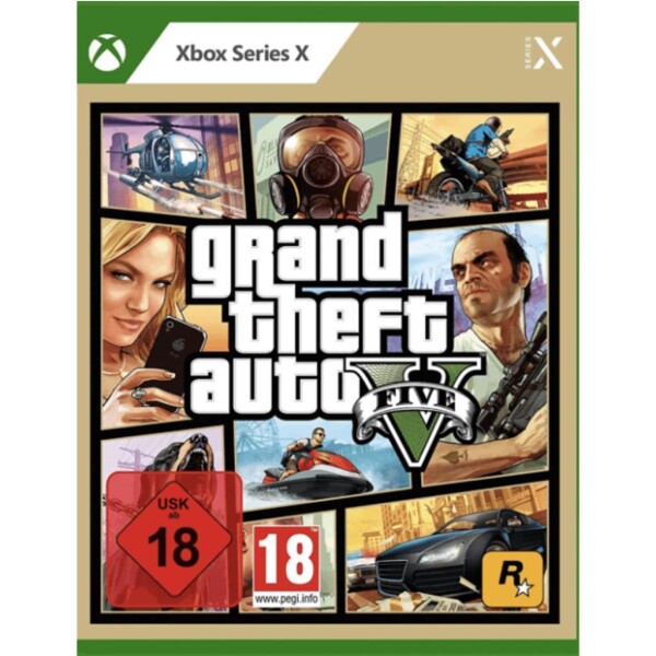 Microsoft Xbox Series X - Grand Theft Auto V - mit OVP