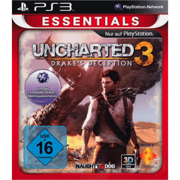 PS3 PlayStation 3 - Uncharted 3: Drakes Deception Essentials - mit OVP