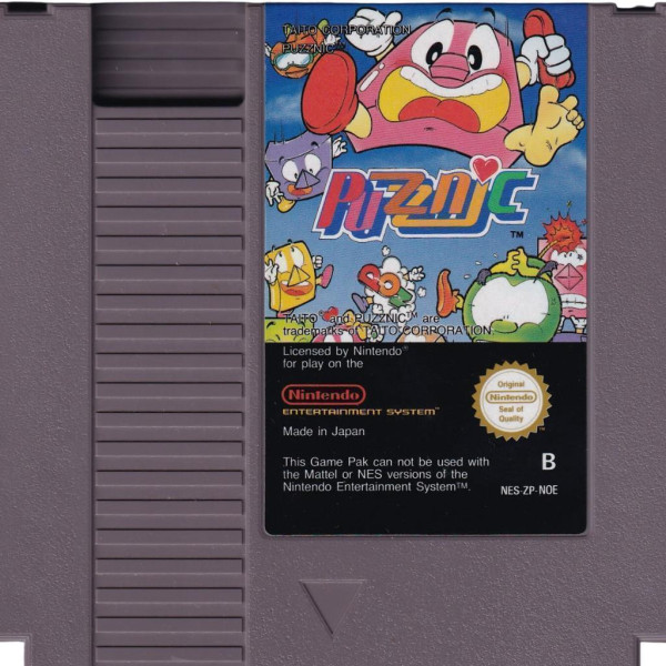 Nintendo NES - Puzznic - sehr guter Zustand