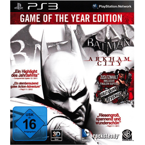 PS3 PlayStation 3 - Batman: Arkham City Game of the Year Ed. - mit OVP