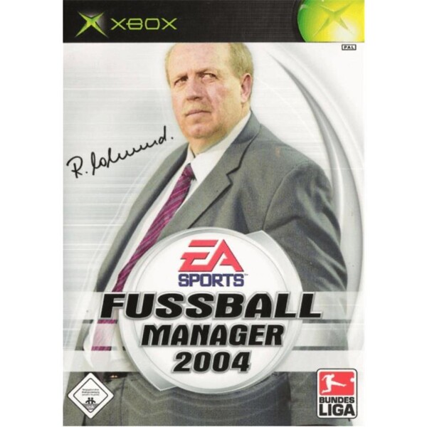 Microsoft Xbox - Fussball Manager 2004 - mit OVP