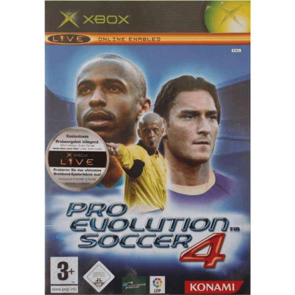 Xbox - Pro Evolution Soccer 4 - mit OVP
