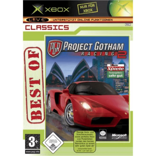 Xbox - Project Gotham Racing 2 Best of Classics - mit OVP