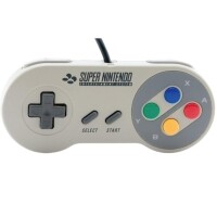 Nintendo SNES - Original Controller - SNSP-005 - Grau