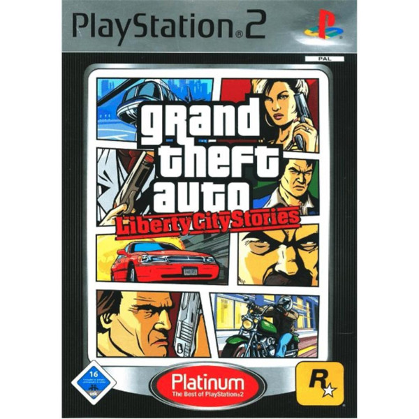 PS2 PlayStation 2 - Grand Theft Auto: Liberty City Stories Platinum - mit OVP
