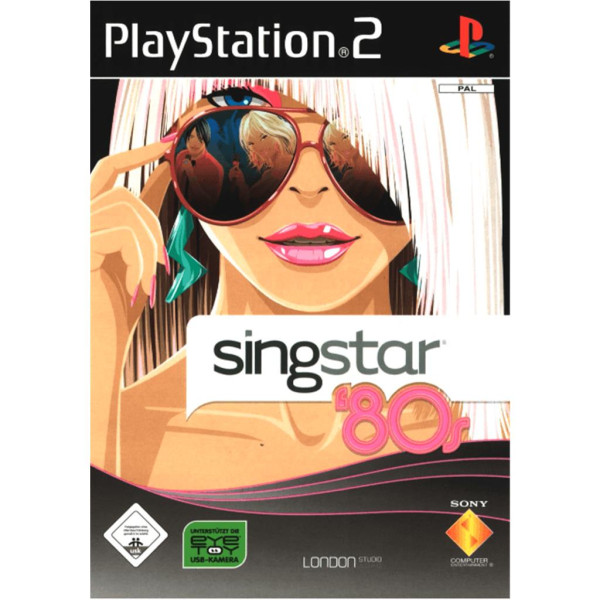 PS2 PlayStation 2 - SingStar 80s - mit OVP