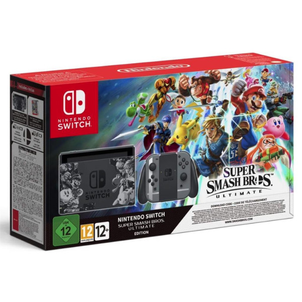 Nintendo Switch Konsole - Super Smash Bros. Ultimate-Edition - mit OVP