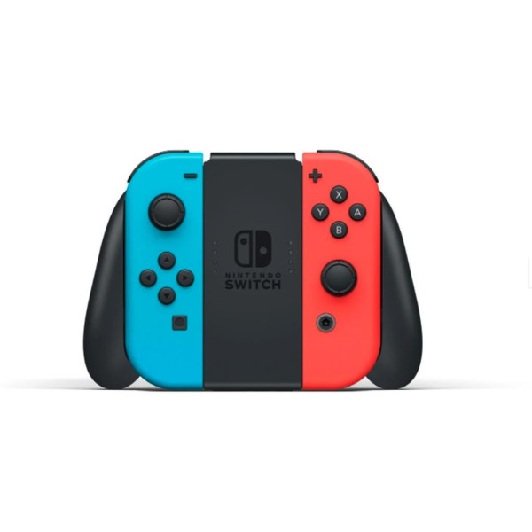 Nintendo Switch Konsole V1 - Neon-Rot/Neon-Blau - mit Dock und allen Kabeln