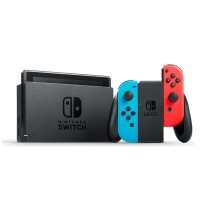 Nintendo Switch Konsole V1 - Neon-Rot/Neon-Blau - mit...