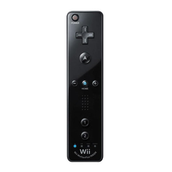 Nintendo Wii - Remote Controller / Fernbedienung Motion Plus - schwarz - guter Zustand