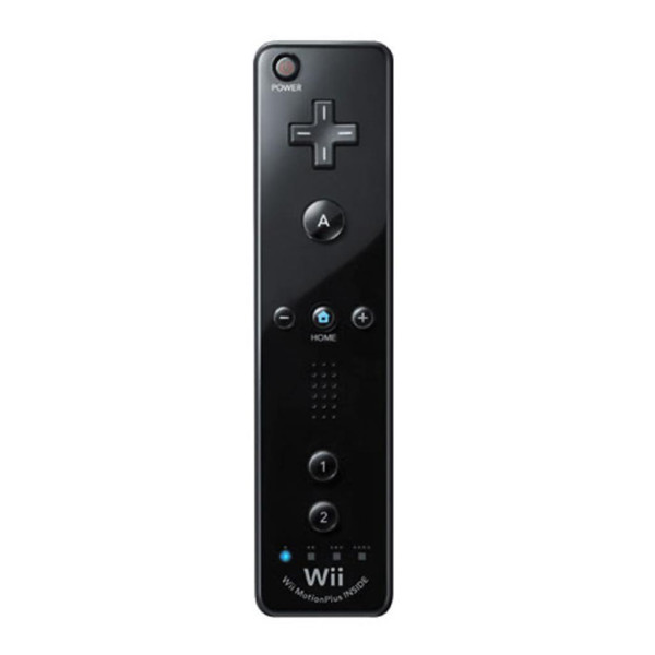 Nintendo Wii - Remote Controller  - MotionPlus - RVL-001 - Schwarz