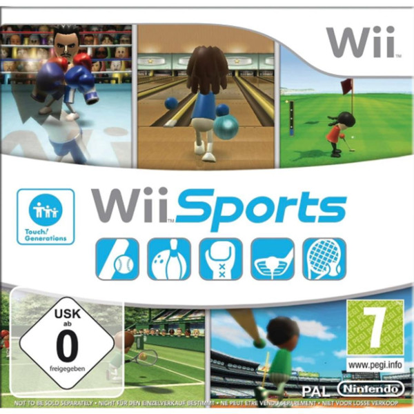 Nintendo Wii - Wii Sports - mit OVP (Paper Sleeve)