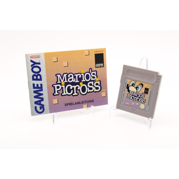 Nintendo GameBoy Classic - Marios Picross - mit Anleitung