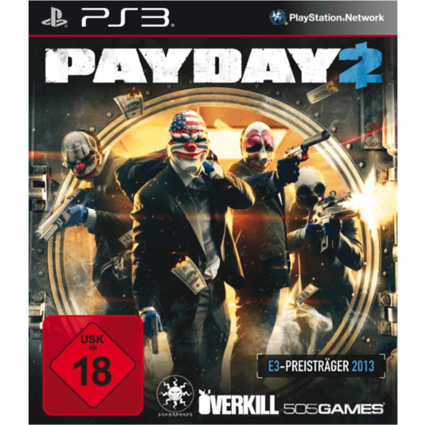 PS3 PlayStation 3 - Payday 2 - mit OVP