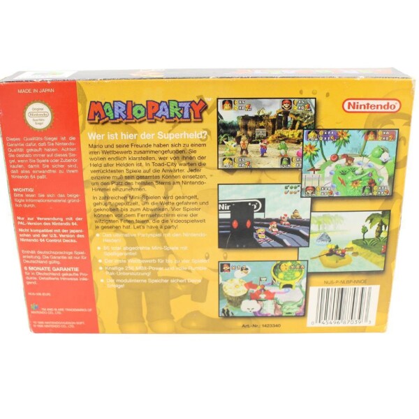 N64 Nintendo 64 - Mario Party - mit OVP