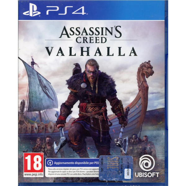 PS4 PlayStation 4 - Assassins Creed: Valhalla - mit OVP IT Version
