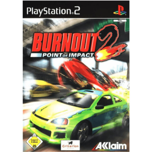 PS2 PlayStation 2 - Burnout 2: Point of Impact - mit OVP