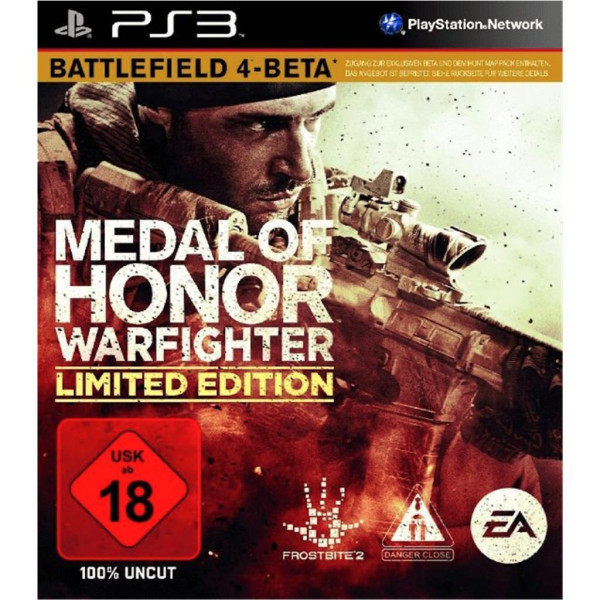 PS3 PlayStation 3 - Medal of Honor: Warfighter Limited Edition - mit OVP