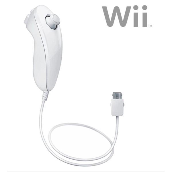 Nintendo Wii - Original Nunchuk RVL-004 weiß - guter Zustand