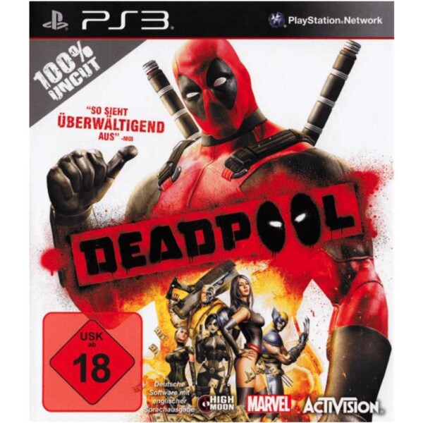 Sony PlayStation 3 - Deadpool - mit OVP