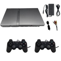 Sony PlayStation 2 Slim - Konsole - Silber - Controller...