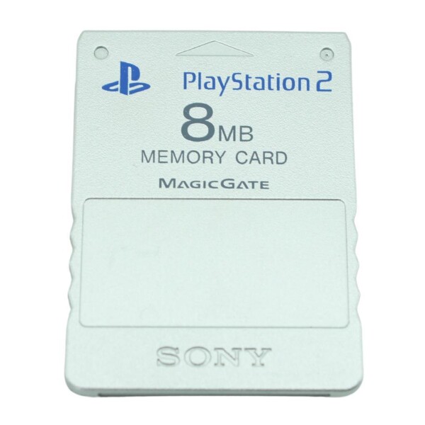 Sony PlayStation 2 - Original Memory Card 8MB - Silber