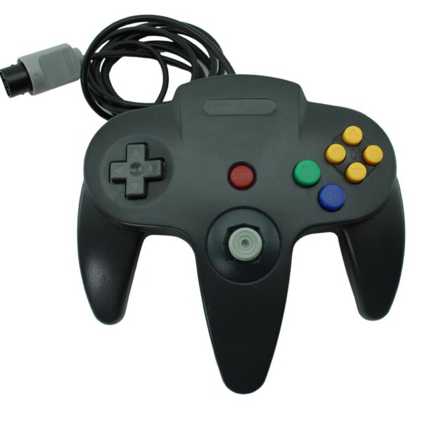 N64 Nintendo 64 - Controller - schwarz - guter Zustand