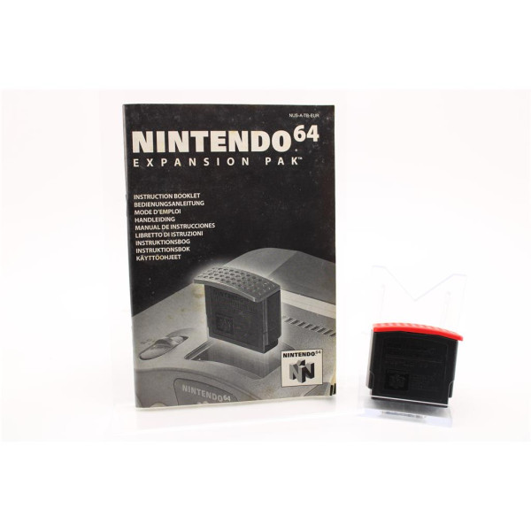 N64 Nintendo 64 - Original Memory Expansion Pak - mit Anleitung - guter Zustand