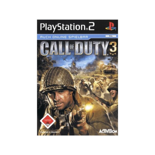 PS2 PlayStation 2 - Call of Duty 3 -  mit OVP