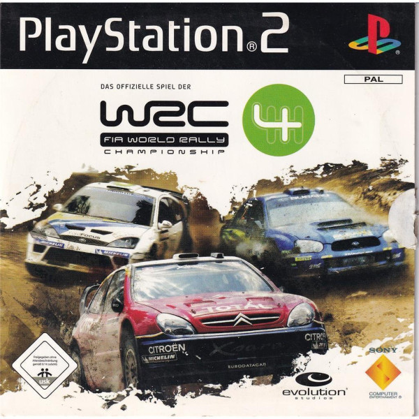 PS2 PlayStation 2 - WRC 4: FIA World Rally Championship - Demo