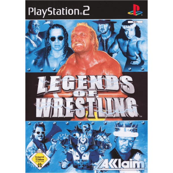 PS2 PlayStation 2 - Legends of Wrestling - nur CD