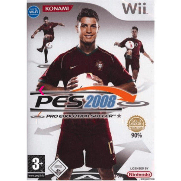 Nintendo Wii - Pro Evolution Soccer 2008 - mit OVP