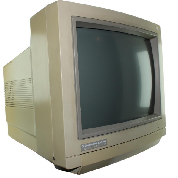 Commodore Monitor 1084S-D1 RGB/CRT 14" für Amiga / C64 SNES ATARI
