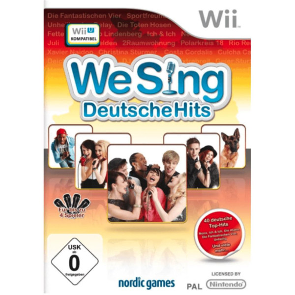 Nintendo Wii - We Sing: Deutsche Hits - mit OVP