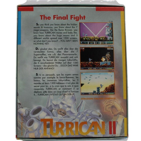 Amiga - Turrican II: The Final Fight - mit OVP