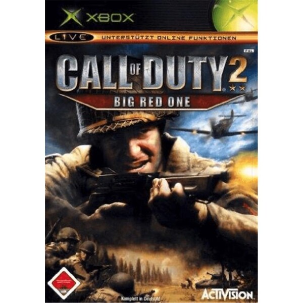 Microsoft Xbox - Call of Duty 2: Big Red One - mit OVP