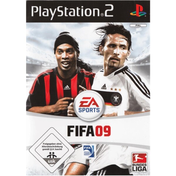Sony PlayStation 2 - FIFA 09 - mit OVP